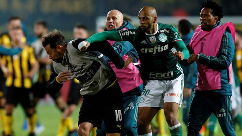 Mass post-match brawl mars Copa Libertadores match between Palmeiras & Penarol