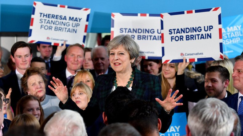 Is Theresa May hiding from voters on election trail?