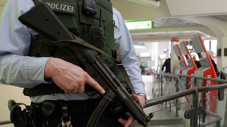 Flights diverted from Berlin airport as police investigate suspicious package