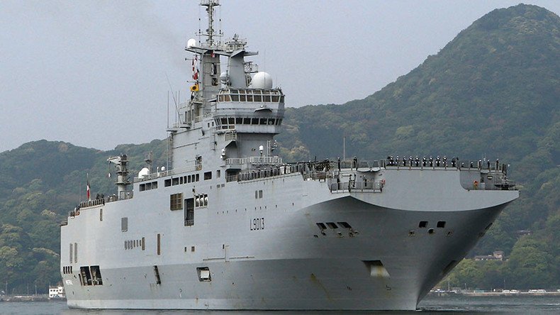 French helicopter carrier with 2 British rotorcraft arrives in Japan