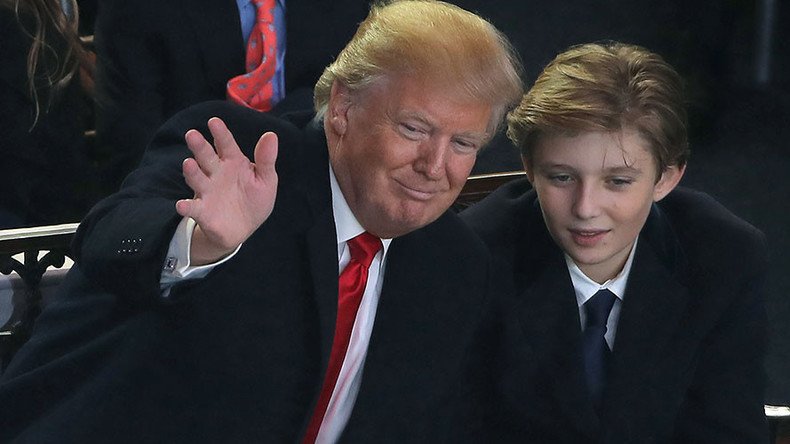 ‘Keep the children out of it’: Barron Trump unites social media users more than any other issue