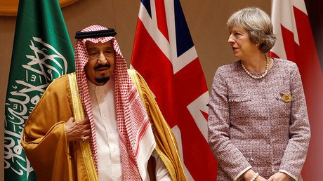 Theresa May defends Saudi alliance amid human rights criticism