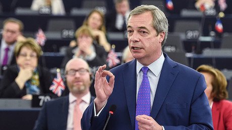 Farage backtracks after branding MEPs ‘mafia’… says they’re actually ‘gangsters’ (VIDEO)