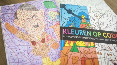 Dutch coloring book with Hitler’s picture pulled from shelves