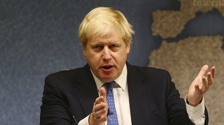 UK Foreign Secretary Johnson cancelled April 10 visit to Moscow due to events in Syria