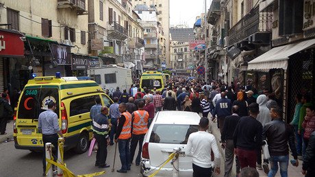11 killed, 40 injured by ISIS suicide bomb attack at Coptic church in Alexandria