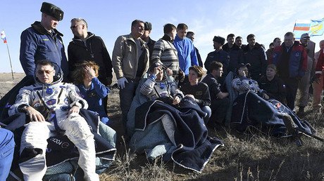 Space Expedition 50 crew touches down in Kazakhstan after 170 days in orbit