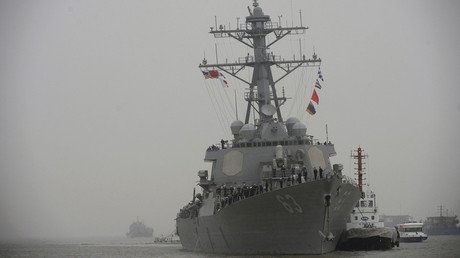 USS Stethem conducting operations in S. China Sea – Navy
