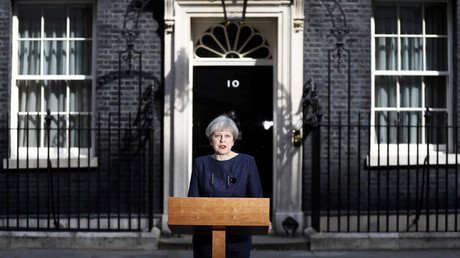 Theresa May calls for snap UK general election June 8