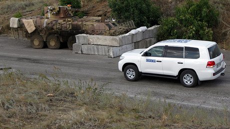 OSCE patrol car blast ‘likely a provocation’ to undermine peace process in E. Ukraine – Moscow