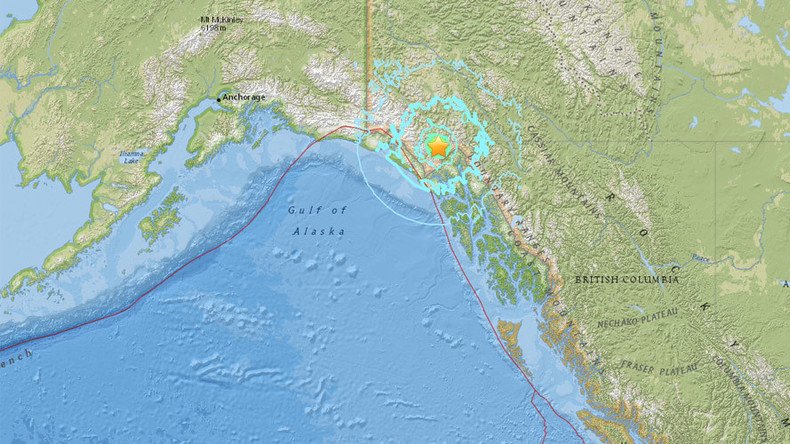 Magnitude 6.2 earthquake strikes remote region of Alaska
