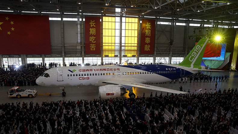 China’s first large passenger jet prepares for its maiden flight