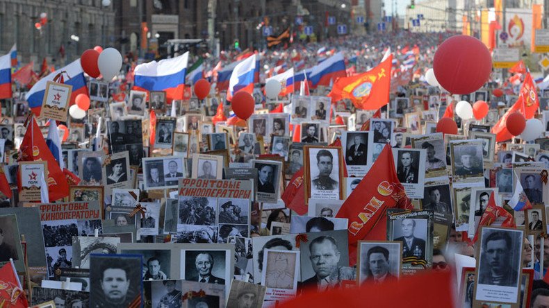 Russians approve of ‘Immortal Regiment’ memorial act, poll shows