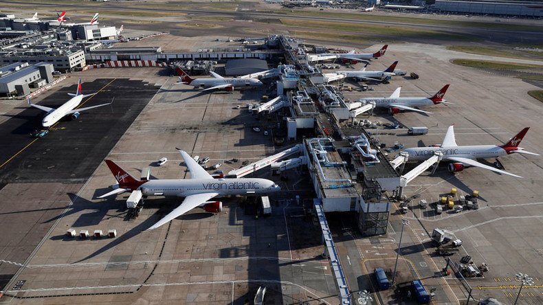 Heathrow flights suspended over ‘security issue’