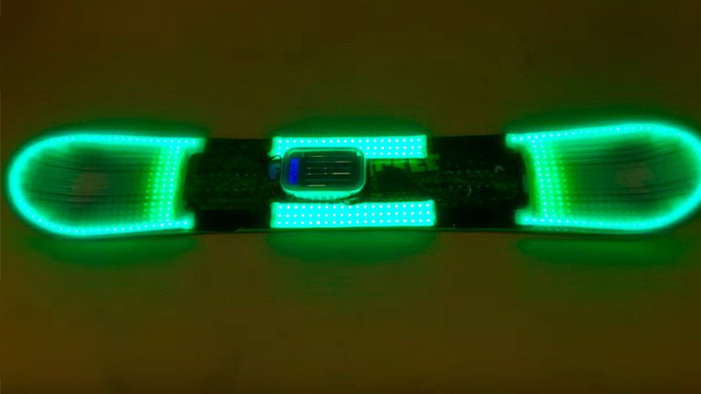 Japanese firm teases fans with footage of LED snowboard (VIDEO)