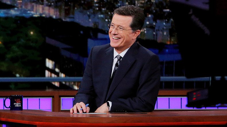 Was Colbert’s attack on Trump homophobic, hysterical, or both?