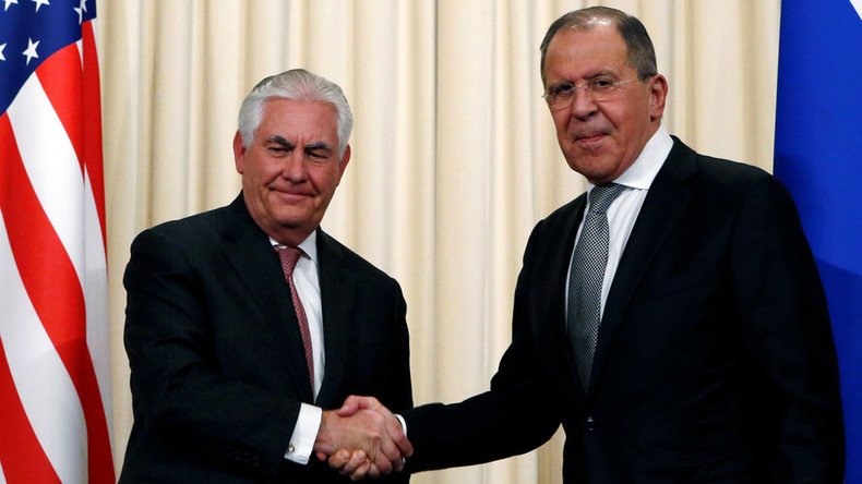 Lavrov to meet Tillerson in Washington to talk Syria & Ukraine on May 10