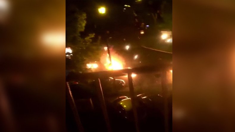 3rd night of violence in Paris suburb over teen’s death in traffic accident (VIDEO)