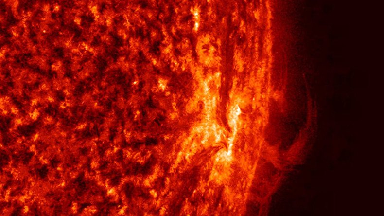 Awesome NASA footage captures sun shooting giant strands of plasma (VIDEO)