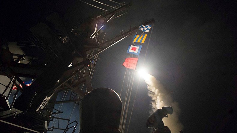Rights group sues Trump admin for legal explanation of Syria missile strike