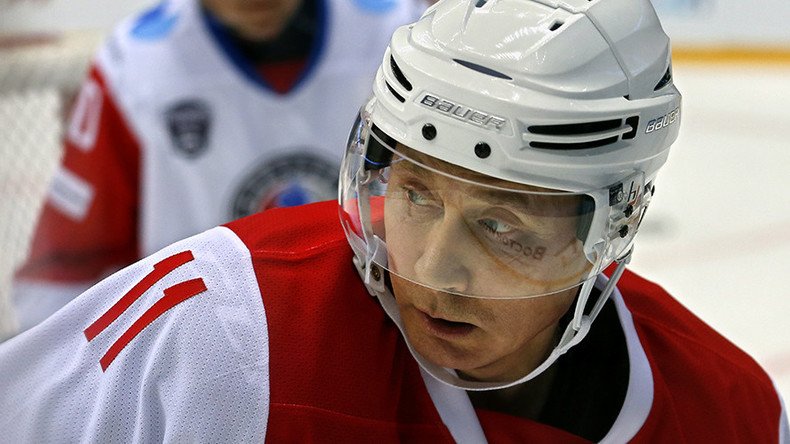 Putin reacts to Comey's dismissal: What do we have to do with it? I'm off to play hockey