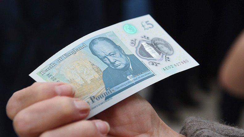 Illegal tender: British Cocaine users complain new £5 notes are hurting their noses