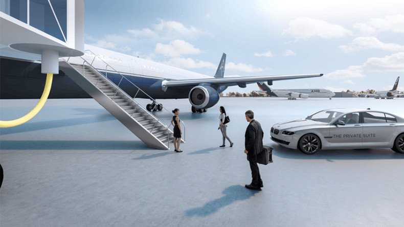 High fliers: Mega rich get their own private terminal at LAX (PHOTOS)