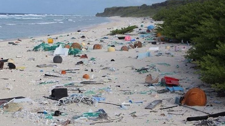 37mn pieces of plastic have washed up on uninhabited Pacific island