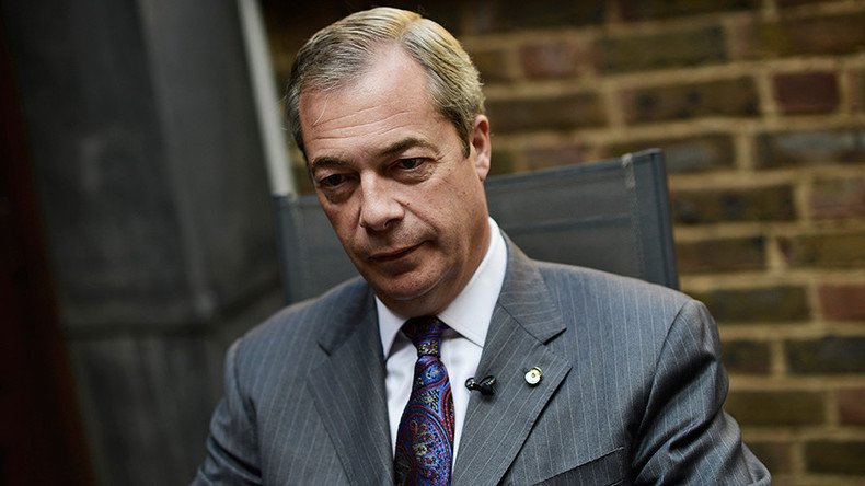 Nigel Farage vows to ‘pick up a rifle’ if Tories U-turn on Brexit (VIDEO)