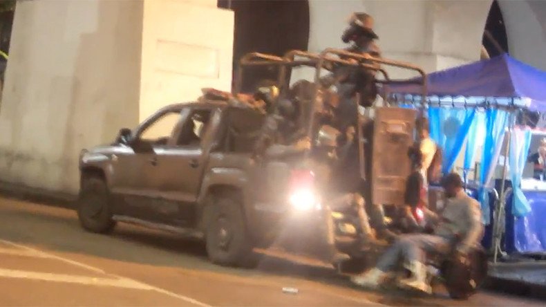 Riot police vehicle knocks over wheelchair user in Rio de Janeiro (VIDEO)