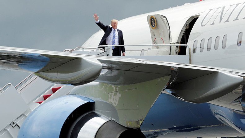 Trump in Jerusalem: '1st' direct flight from Riyadh, hotel turned fortress & prayer at Western Wall