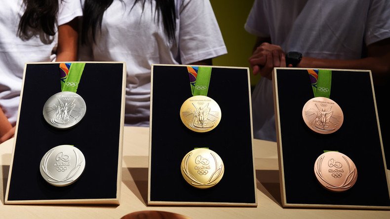 130 Rio Olympic gold medals returned due to ‘rust’ and ‘black’ blemishes 
