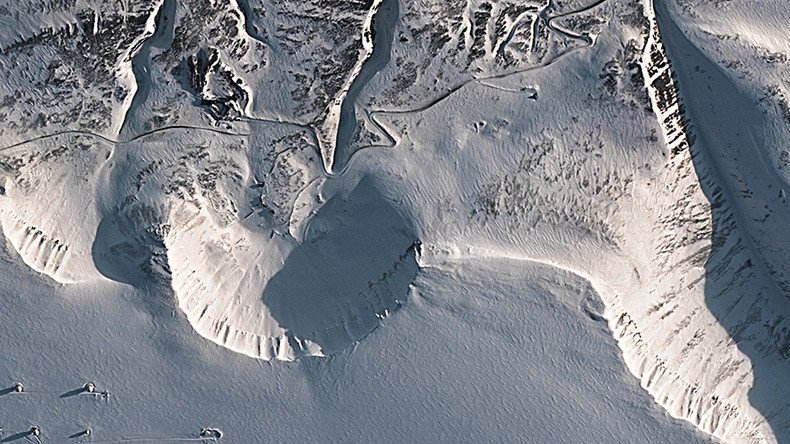 ‘Flooded Doomsday’ seed vault as seen from space (PHOTOS)