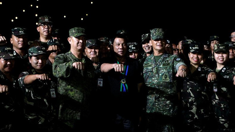 ‘It’s just work, I have your back’: Duterte makes rape joke while discussing martial law with troops