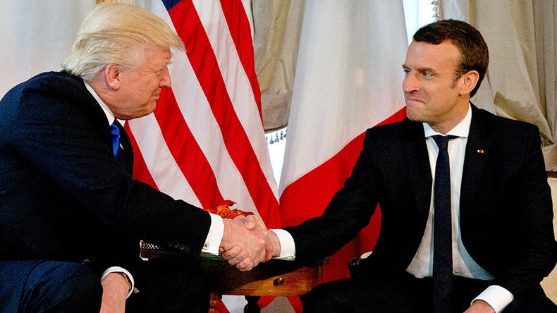 ‘Moment of truth’: Macron admits Trump handshake ‘wasn’t innocent’ (VIDEO)