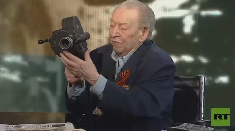 ‘30 seconds to film’: Last Soviet WW2 cameraman shares surreal frontline experience with RT