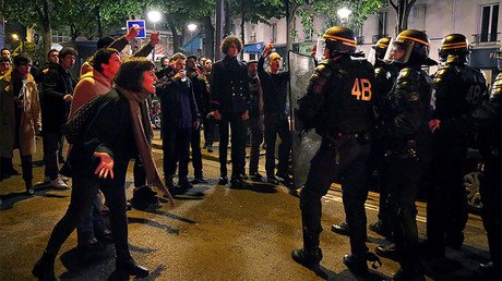 Nearly 150 arrested in post-election protests in Paris overnight – police