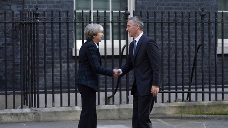 PM May hosts NATO chief amid calls to send more British troops into Afghanistan