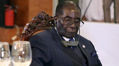Mugabe not sleeping through meetings, just ‘resting his eyes’ – spokesperson