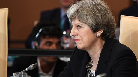 ‘Internet battlefield’: Theresa May calls on G7 leaders to fight online extremism