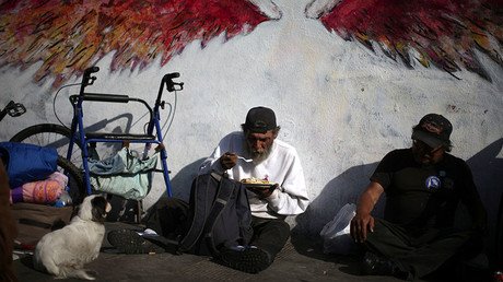 Homelessness in LA jumps over 20% in 1 year