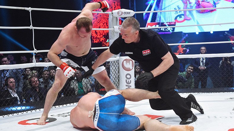 MMA veteran Shlemenko destroys Halsey in 25 seconds, says he’s ‘up for bigger goals now’ (VIDEO)