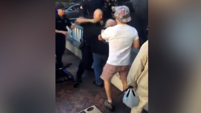 Florida drops felony charges against antiwar protesters accused of battery on police