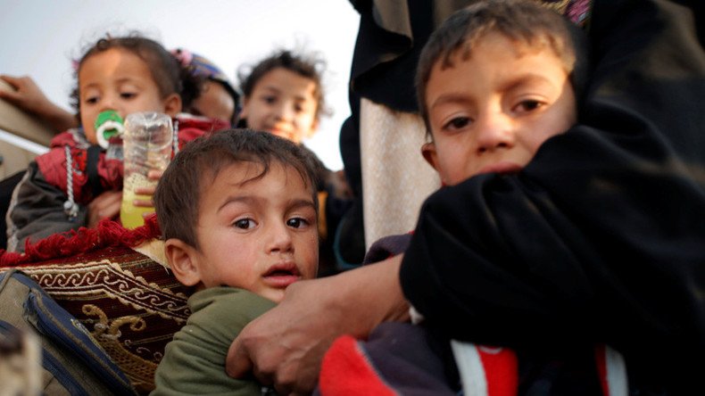 100k children trapped in ISIS-held Mosul, some forced to fight for terrorists – UNICEF