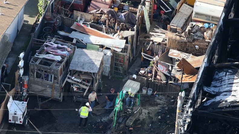 2 men charged over ‘Ghost Ship’ Oakland warehouse fire killing 36