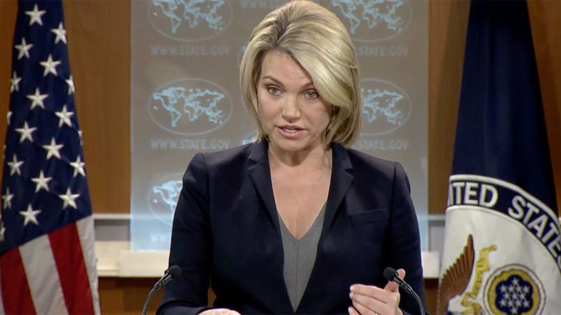Former Fox News host struggles in first US State Dept press briefing (VIDEO)