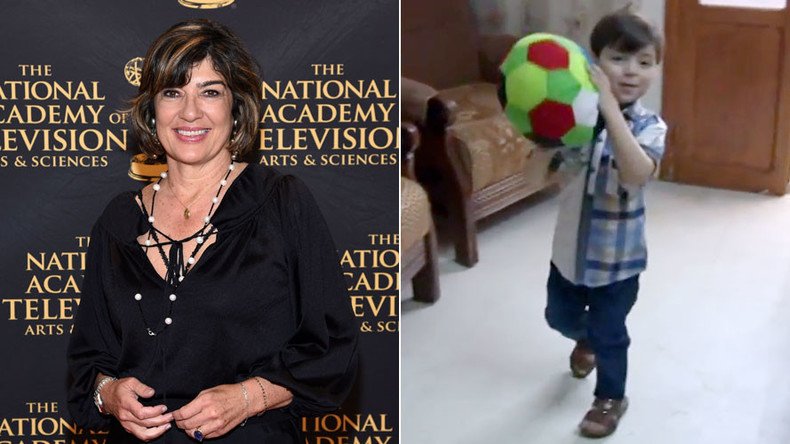 CNN’s Amanpour challenged to go talk to ‘Aleppo boy’