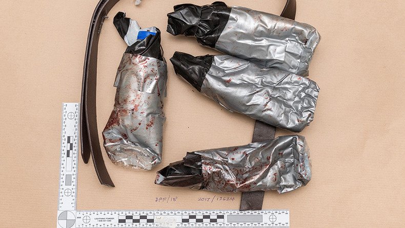 First images of fake suicide belts worn by London attackers released (PHOTOS)