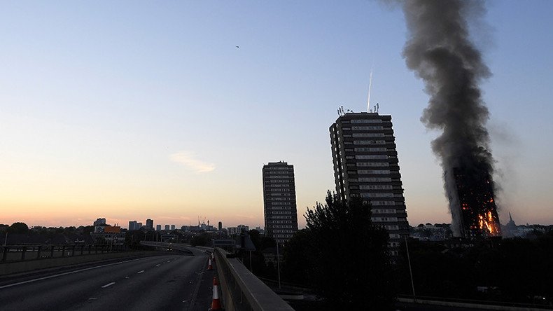 Aftermath Of Massive Blaze At London Tower Block On Air — RT