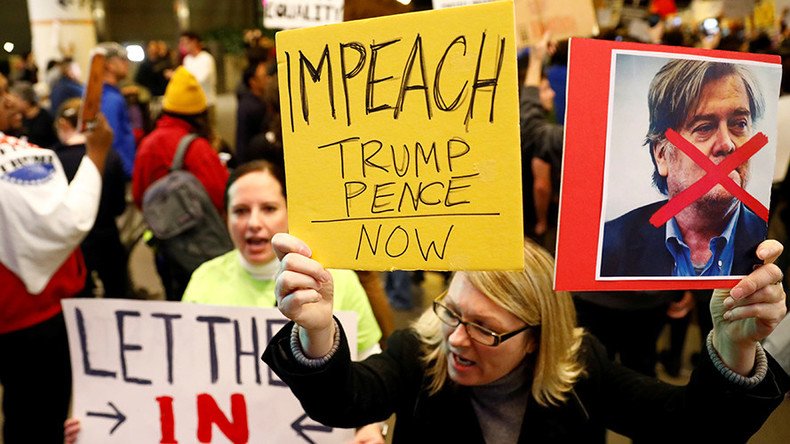 Democrats squabble behind closed doors over Trump impeachment plan